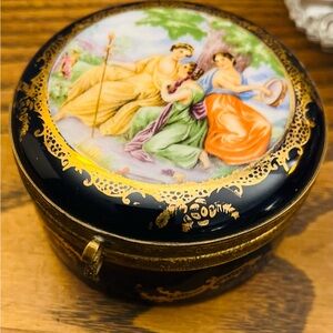 Antique Decorative Trinket Box 1948 Japan